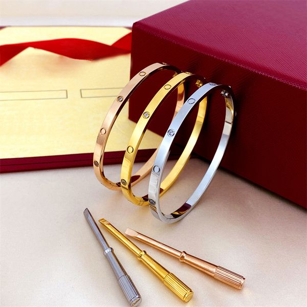 designer love screw bracelet designer gold bangle women men titanium steel bracelets for lover gold silver rose fashion bracelet luxury jewe, Black
designer love screw bracelet designer gold bangle women men titanium steel bracelets for lover gold silver rose fashion bracelet luxury jewe, Black