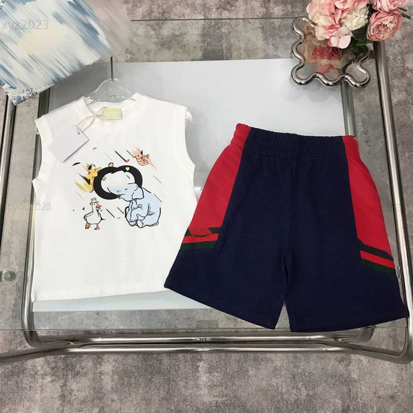 2023 outdoor tracksuits baby clothes kids sets 2pcs cartoon animal print sleeveless t-shirt and shorts multiple product, White
2023 outdoor tracksuits baby clothes kids sets 2pcs cartoon animal print sleeveless t-shirt and shorts multiple product, White