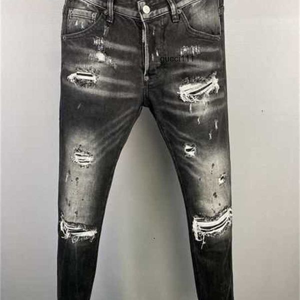 embroidery d2 dsq pants dsquare 2 trousers men's jeans holes fw luxury brand fashion designer men mens denim clothing us size 28-38 20u, Blue
embroidery d2 dsq pants dsquare 2 trousers men's jeans holes fw luxury brand fashion designer men mens denim clothing us size 28-38 20u, Blue