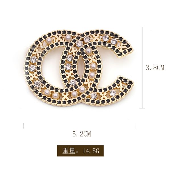 famous design brand luxurys desinger brooch women rhinestone pearl letter brooches suit pin fashion jewelry clothing decoration accessories, Gray
famous design brand luxurys desinger brooch women rhinestone pearl letter brooches suit pin fashion jewelry clothing decoration accessories, Gray