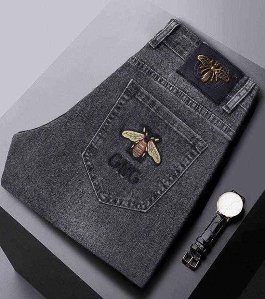and spring summer jeans young men039s embroidered slim fit small foot elastic casual trend pants9682180, Blue
and spring summer jeans young men039s embroidered slim fit small foot elastic casual trend pants9682180, Blue