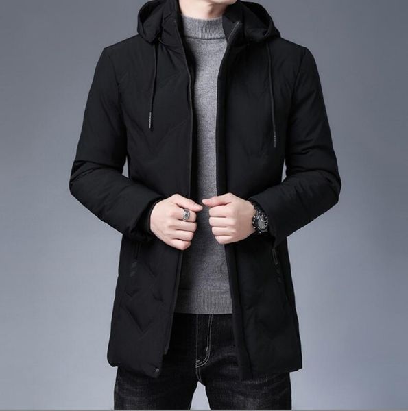 casual fashion thicken warm men long parka winter jacket with hood windbreaker coats mens clothing, Black
casual fashion thicken warm men long parka winter jacket with hood windbreaker coats mens clothing, Black