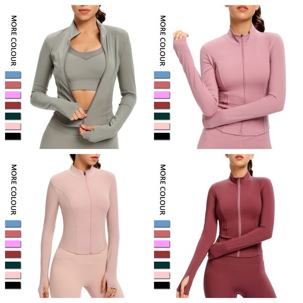 nude double-sided brocade yoga jacket women's autumn and winter fitness clothes sports yoga long sleeve skin-tight garment waist, White;red
nude double-sided brocade yoga jacket women's autumn and winter fitness clothes sports yoga long sleeve skin-tight garment waist, White;red