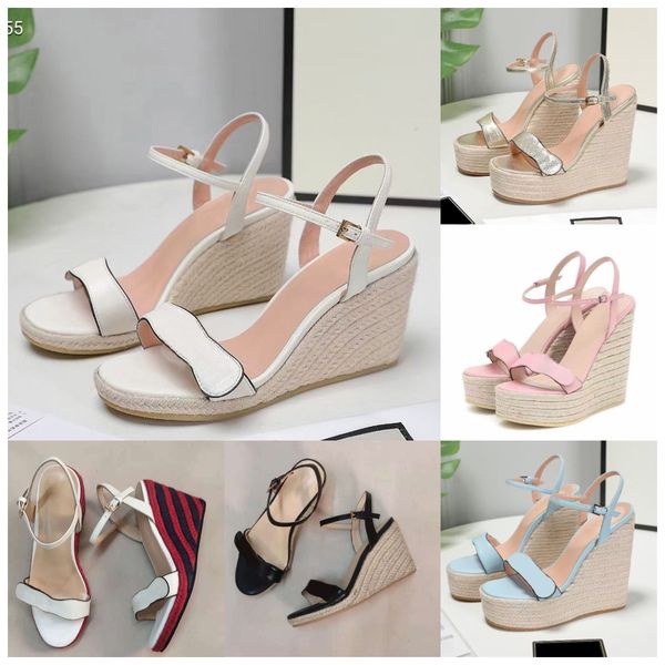 the latest fashion wedge heel sandals women's leather waterproof platform high heels sandals summer beach wedding shoes, Black
the latest fashion wedge heel sandals women's leather waterproof platform high heels sandals summer beach wedding shoes, Black