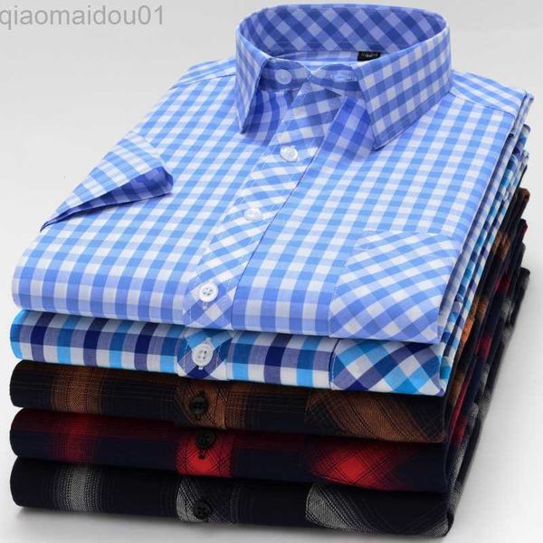 men's casual shirts new arrival fashion suepr large summer 100% cotton plaid short sleeve men shirts casual shirt plus size s-2xl3xl4xl, White;black
men's casual shirts new arrival fashion suepr large summer 100% cotton plaid short sleeve men shirts casual shirt plus size s-2xl3xl4xl, White;black