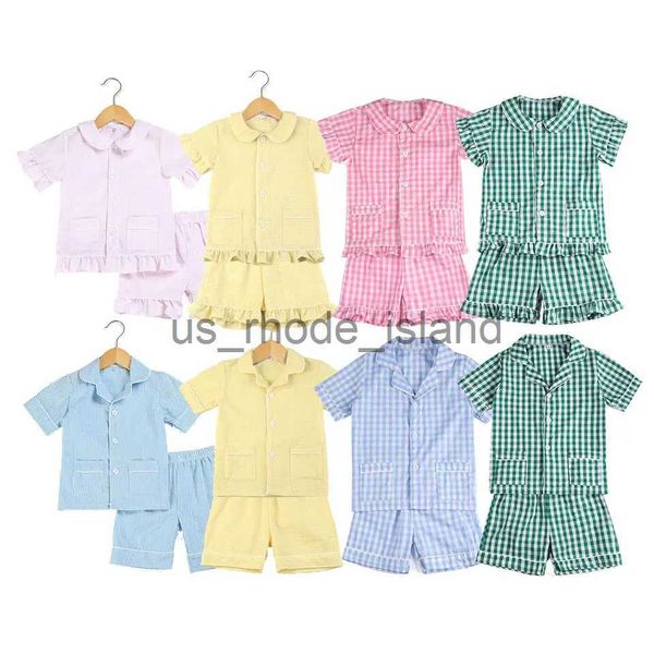 pajamas christmas classic kids loungewear soft cotton solid cute red pajamas winter with ruffle girl full sleeve pyjamas sleepwear x0721, Blue;red
pajamas christmas classic kids loungewear soft cotton solid cute red pajamas winter with ruffle girl full sleeve pyjamas sleepwear x0721, Blue;red
