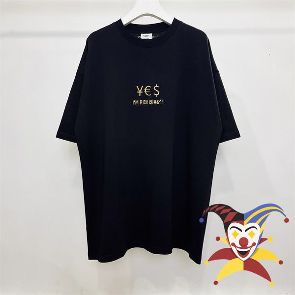 mens tshirts vetments i am rich gold embroidery currency symbol tshirt ss large vintage vtm 230720, White;black
mens tshirts vetments i am rich gold embroidery currency symbol tshirt ss large vintage vtm 230720, White;black