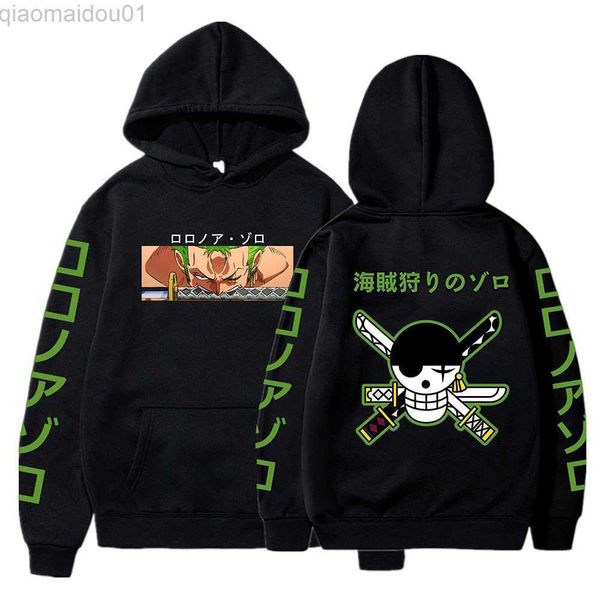 men's hoodies sweatshirts anime one piece hoodie zoro roronoa sweatshirts cozy sudadera felpa moletom l230721, Black
men's hoodies sweatshirts anime one piece hoodie zoro roronoa sweatshirts cozy sudadera felpa moletom l230721, Black