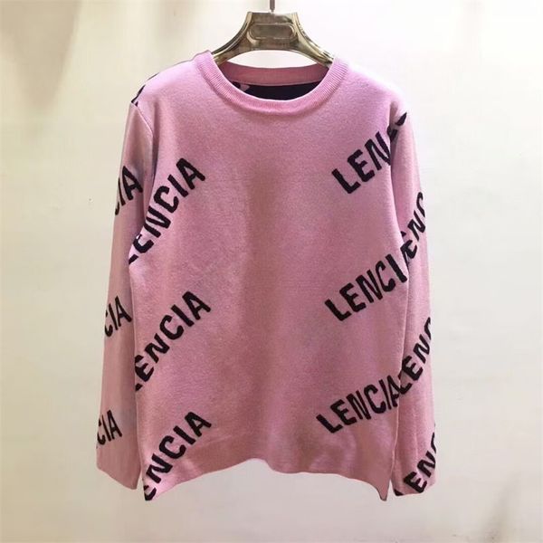 new designer women's knit sweaters letter jumper womens sweater autumn winter thick long sleeve loose plus size pullover woman fashion, White;black
new designer women's knit sweaters letter jumper womens sweater autumn winter thick long sleeve loose plus size pullover woman fashion, White;black
