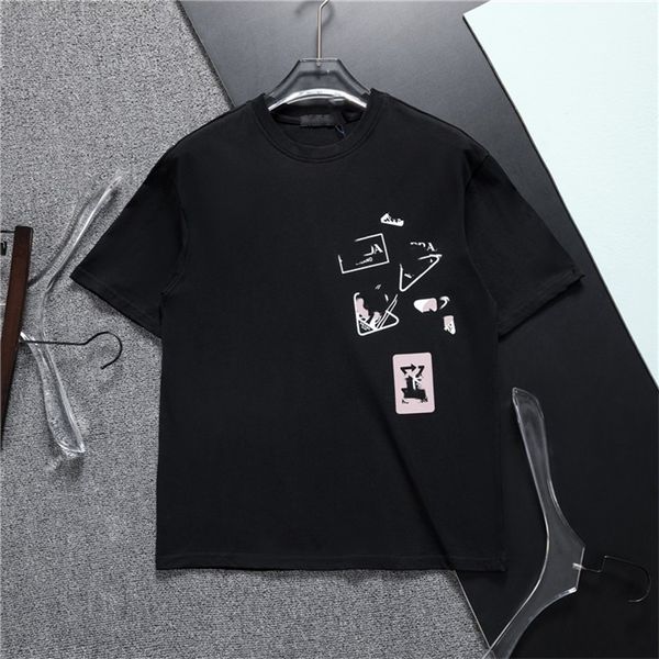 men's loose t-shirt shirt summer fashion men's wardrobe h35, White;black
men's loose t-shirt shirt summer fashion men's wardrobe h35, White;black