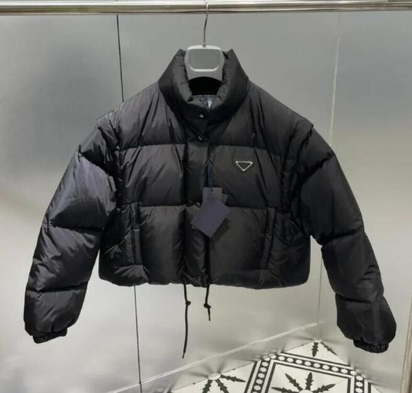 fashion luxury down jackets winter coats jacket parka removable sleeves vest quality feather designer ladies keep warm short coat windproof, Black
fashion luxury down jackets winter coats jacket parka removable sleeves vest quality feather designer ladies keep warm short coat windproof, Black