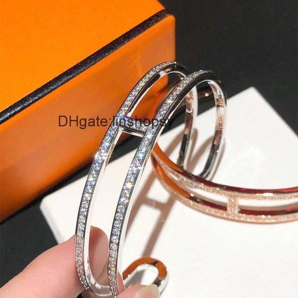 designer bracelet full diamond letter h open pig nose ins japanese and korean versatile asian gold material aijia same style yy463 xiym, Black
designer bracelet full diamond letter h open pig nose ins japanese and korean versatile asian gold material aijia same style yy463 xiym, Black