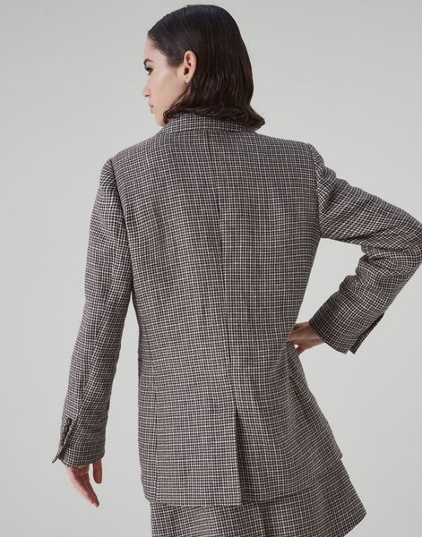 brunel women's two piece pants sets luxury brand designer blazer commuter new houndstooth linen jacket set high tide the coaster odysse, White
brunel women's two piece pants sets luxury brand designer blazer commuter new houndstooth linen jacket set high tide the coaster odysse, White