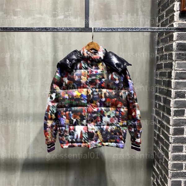 mens down jacket designer winter coats womens downs fashion windbreaker streetwear cool graffiti first-class texture couples model, Black
mens down jacket designer winter coats womens downs fashion windbreaker streetwear cool graffiti first-class texture couples model, Black
