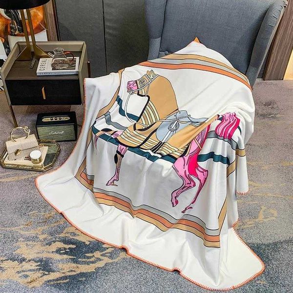 luxury h home women's scarves online store light luxury blanket office nap single person nordic style printed flower horse four seasons, Blue;gray
luxury h home women's scarves online store light luxury blanket office nap single person nordic style printed flower horse four seasons, Blue;gray