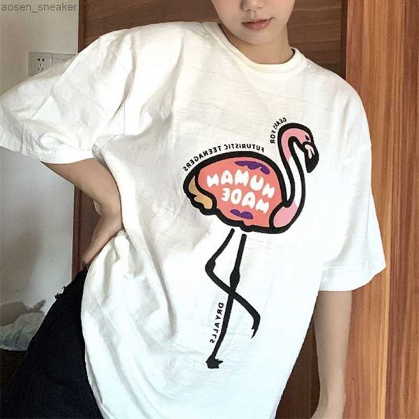 2023 human made t-shirt men women swimming pool duck print t-shirt slub cotton t shirt, White
2023 human made t-shirt men women swimming pool duck print t-shirt slub cotton t shirt, White