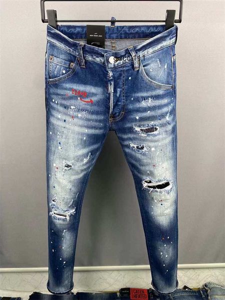 biker d2 trousers dsq jeans dsquare coolguy 2 mens new holes arrivals jeans mens luxury pants designer denim clothing 2#9850, Blue
biker d2 trousers dsq jeans dsquare coolguy 2 mens new holes arrivals jeans mens luxury pants designer denim clothing 2#9850, Blue