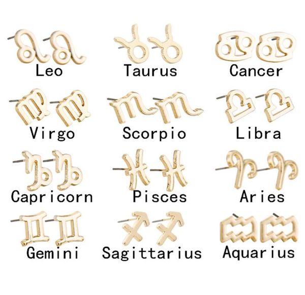 2020 fashion 12 constellation earring classic silver gold zodiac sign stud earrings jewelry with gift card8879527, Golden;silver
2020 fashion 12 constellation earring classic silver gold zodiac sign stud earrings jewelry with gift card8879527, Golden;silver