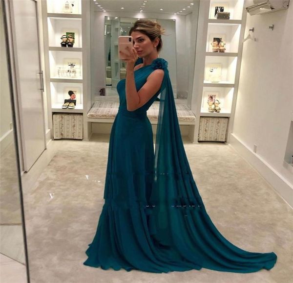 green plus size prom dresses 2020 one shoulder hand flowers simple chiffon vestidos de fiesta de noche party gown6261919, Black
green plus size prom dresses 2020 one shoulder hand flowers simple chiffon vestidos de fiesta de noche party gown6261919, Black