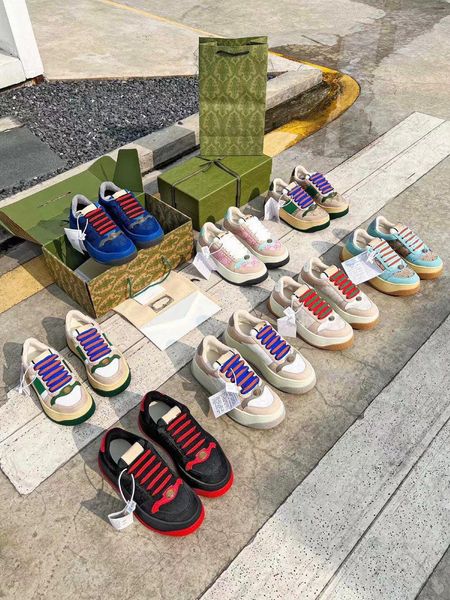 designer screener shoes distressed dirty sneakers men women trainers classic blue red stripe rubber shoe low leather sneaker with box, Black
designer screener shoes distressed dirty sneakers men women trainers classic blue red stripe rubber shoe low leather sneaker with box, Black