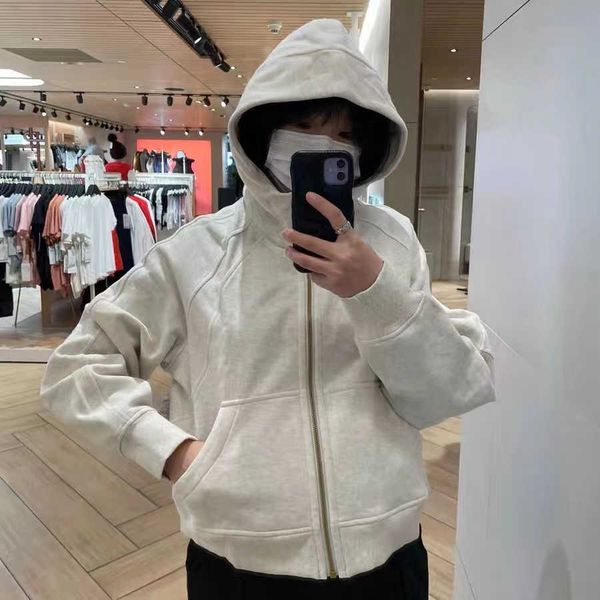 women scuba ladies loose-fitting zip-up hoodie hooded sports sweater warm windproof coat running jacket short sports coat ll-01 yoga outfit
women scuba ladies loose-fitting zip-up hoodie hooded sports sweater warm windproof coat running jacket short sports coat ll-01 yoga outfit