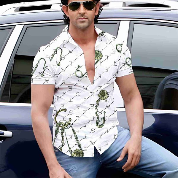 men's casual shirts 2023 summer new men's short sleeve shirt fashion brand 3d print street leisure beach holiday party button quic, White;black
men's casual shirts 2023 summer new men's short sleeve shirt fashion brand 3d print street leisure beach holiday party button quic, White;black