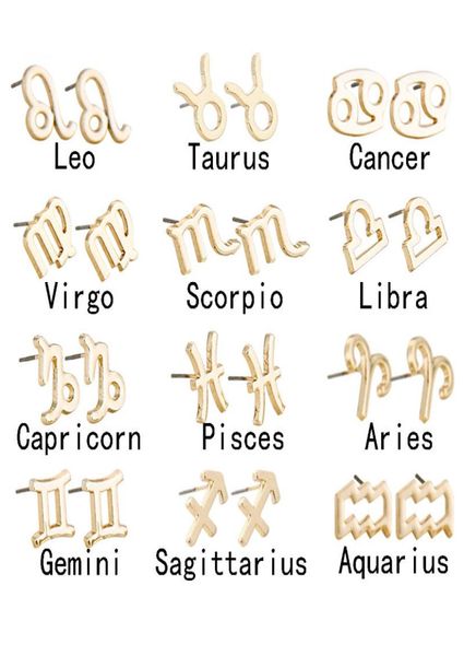 2020 fashion 12 constellation earring classic silver gold zodiac sign stud earrings jewelry with gift card7336994, Golden;silver
2020 fashion 12 constellation earring classic silver gold zodiac sign stud earrings jewelry with gift card7336994, Golden;silver