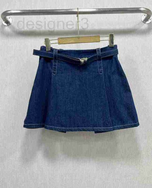 skirts designer 23 summer new girls' sweetness, playfulness, slimming and reducing age metal belt denim half skirt anat, Black
skirts designer 23 summer new girls' sweetness, playfulness, slimming and reducing age metal belt denim half skirt anat, Black