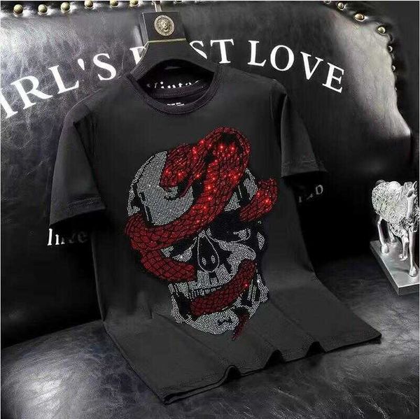 rhinestones skulls t shirts mens fashion streetwear o neck short sleeve slim modal cotton casual t-shirts man plus size 7xl, White;black
rhinestones skulls t shirts mens fashion streetwear o neck short sleeve slim modal cotton casual t-shirts man plus size 7xl, White;black