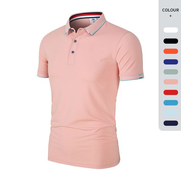 men's polos luxury summer lapel polo shirt 100 cotton embroidered short sleeve casual business fashion slim fit tee 230720, White;black
men's polos luxury summer lapel polo shirt 100 cotton embroidered short sleeve casual business fashion slim fit tee 230720, White;black