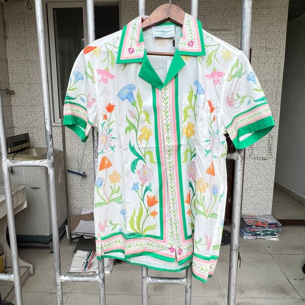 mens casual shirts plant print casablanca plain shirt couple real picture designer clothes one day ship out men clothing 230720, White;black
mens casual shirts plant print casablanca plain shirt couple real picture designer clothes one day ship out men clothing 230720, White;black