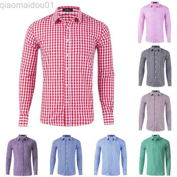 men's casual shirts men's dress shirts long sleeve plaid button down comfortable cotton chemise homme casual checkered blouse new, White;black
men's casual shirts men's dress shirts long sleeve plaid button down comfortable cotton chemise homme casual checkered blouse new, White;black