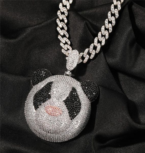 18k white gold plated cartoon panda pendant necklace with rope chain tennis necklace4612245, Silver
18k white gold plated cartoon panda pendant necklace with rope chain tennis necklace4612245, Silver