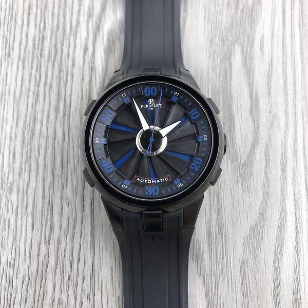 boletmen's dual gyro watch titanium turbine blade rotary dial automatic mineral mirror carbon fiber combined with housing very beautifu, Slivery;brown
boletmen's dual gyro watch titanium turbine blade rotary dial automatic mineral mirror carbon fiber combined with housing very beautifu, Slivery;brown