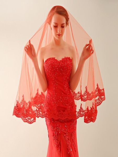 wedding veils with applique edge brand new fashion princess wedding accessories elegant whiteivoryred bridal veils5022110, Black
wedding veils with applique edge brand new fashion princess wedding accessories elegant whiteivoryred bridal veils5022110, Black