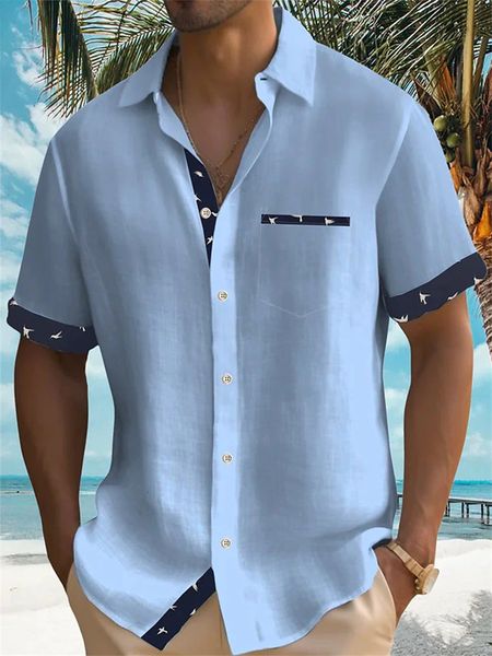 men's casual shirts solid color summer shirt men's hawaiian shirt casual fashion street short sleeve beach holiday party men', White;black
men's casual shirts solid color summer shirt men's hawaiian shirt casual fashion street short sleeve beach holiday party men', White;black