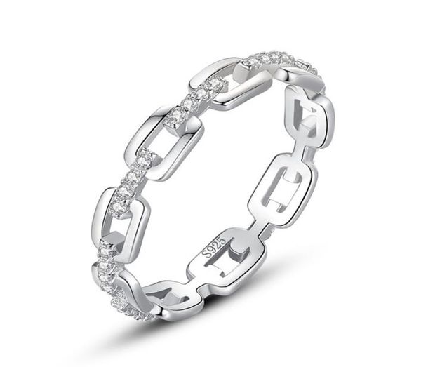 new 100 925 sterling silver simple ring cadena hueca stackable charming finger rings for women girls party accessories jewelry2096666, Slivery;golden
new 100 925 sterling silver simple ring cadena hueca stackable charming finger rings for women girls party accessories jewelry2096666, Slivery;golden