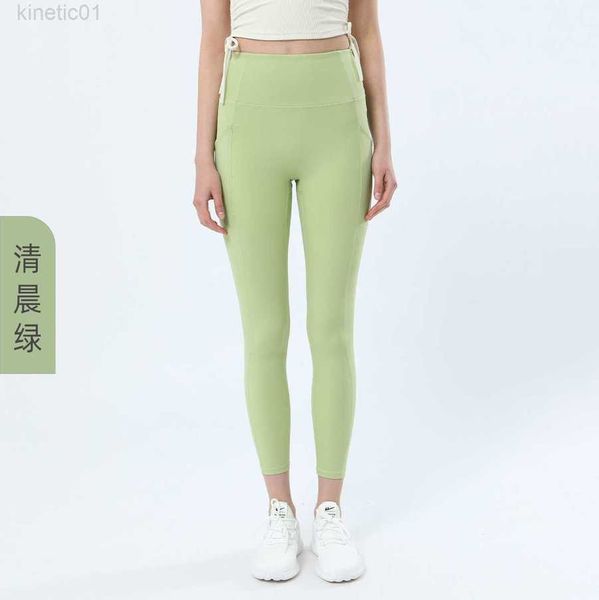 2023 desginer alo yoga legging double-sided nude pants with side pockets for women's fitness and fitness pants high elasticity and tigh, Black
2023 desginer alo yoga legging double-sided nude pants with side pockets for women's fitness and fitness pants high elasticity and tigh, Black