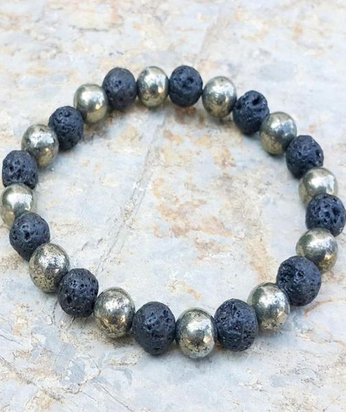 mg0369 new design menenergy bracelet natural pyrite lava stone beaded bracelet powerful encourages clarity jewelry8427021, Black
mg0369 new design menenergy bracelet natural pyrite lava stone beaded bracelet powerful encourages clarity jewelry8427021, Black