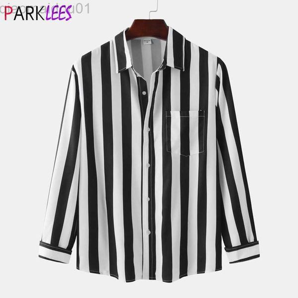 men's casual shirts black white vertical striped shirt for men 2023 brand new long sleeve hit color shirts mens casual regular-fit elas, White;black
men's casual shirts black white vertical striped shirt for men 2023 brand new long sleeve hit color shirts mens casual regular-fit elas, White;black