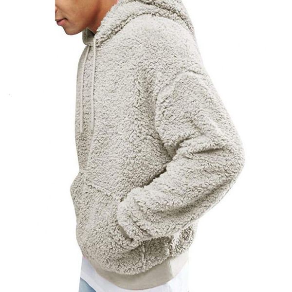 men's hoodies sweatshirts autumn winter men fashion casual men drawstring hooded long sleeve pullover hoodie lamb plush thick pocket s, Black
men's hoodies sweatshirts autumn winter men fashion casual men drawstring hooded long sleeve pullover hoodie lamb plush thick pocket s, Black