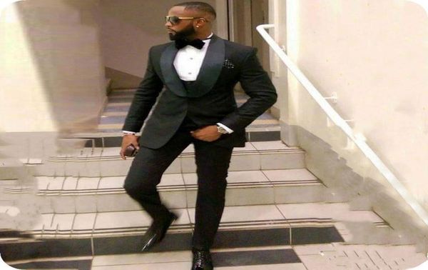big shawl lapel black groom wedding tuxedos mens suits three piece design slim fit man blazers jacket custom made costume hom2859592, Black;gray
big shawl lapel black groom wedding tuxedos mens suits three piece design slim fit man blazers jacket custom made costume hom2859592, Black;gray
