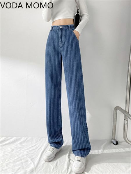 women s jeans chic striped spring womens fashion high waist wide leg baggy woman denim pants jean mom trousers 230720, Blue
women s jeans chic striped spring womens fashion high waist wide leg baggy woman denim pants jean mom trousers 230720, Blue