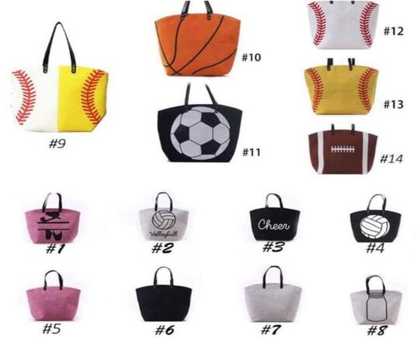 13 styles canvas bag baseball tote sports bags casual softball bag football soccer basketball cotton canvas tote bag 20pcs5326254, Black
13 styles canvas bag baseball tote sports bags casual softball bag football soccer basketball cotton canvas tote bag 20pcs5326254, Black