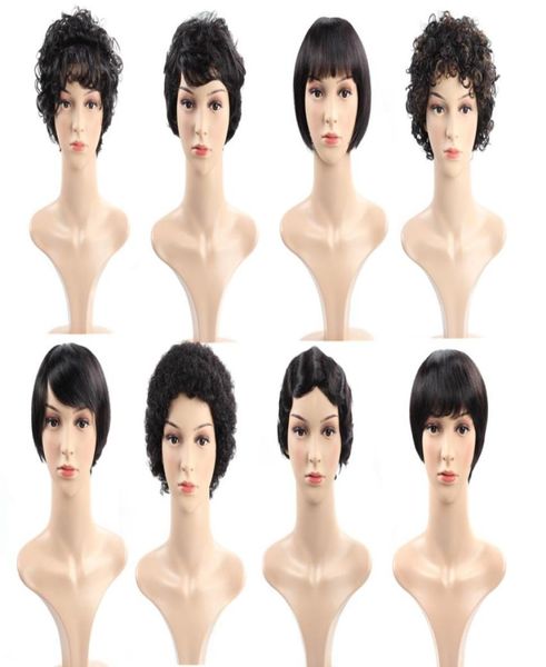 ishow straight short wig brazilian virgin hair kinky curly wave human hair wigs 8inch none lace wig for women all ages natural bla2476456, Black;brown
ishow straight short wig brazilian virgin hair kinky curly wave human hair wigs 8inch none lace wig for women all ages natural bla2476456, Black;brown