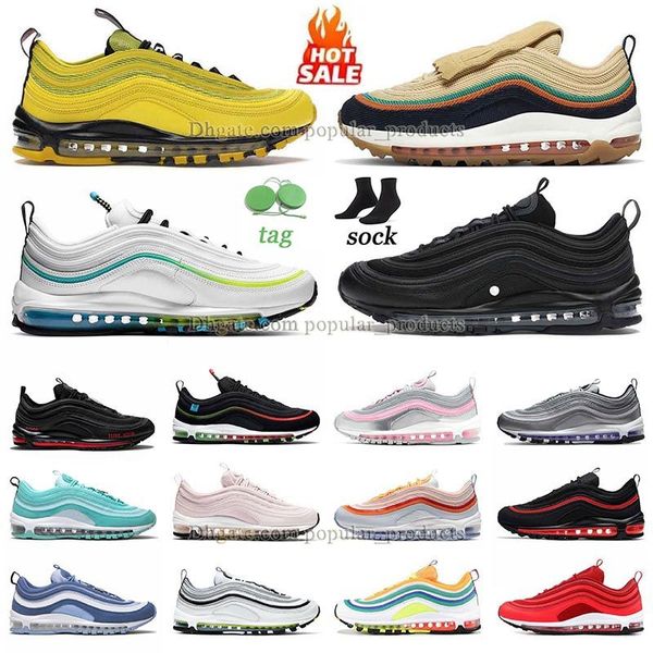 wholesale 97 reflective 97s running shoes mens womens sneakers silver pink satan golf slime bright citron mschf x inri jesus muslin foam sea
wholesale 97 reflective 97s running shoes mens womens sneakers silver pink satan golf slime bright citron mschf x inri jesus muslin foam sea