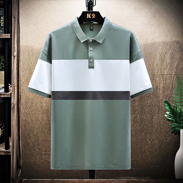 men's polos business polo shirt for men summer striped t-shirt mens polos patchwork short sleeve polo shirts mens golf shirt cotton 23, White;black
men's polos business polo shirt for men summer striped t-shirt mens polos patchwork short sleeve polo shirts mens golf shirt cotton 23, White;black