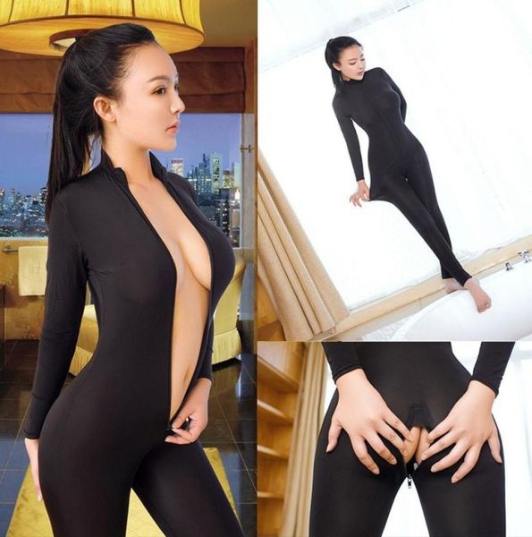 women lingerie jumpsuit set sleepwear stretch front zipper skinny high neck long sleeve night pubwear nightdress4601585, Red;black
women lingerie jumpsuit set sleepwear stretch front zipper skinny high neck long sleeve night pubwear nightdress4601585, Red;black