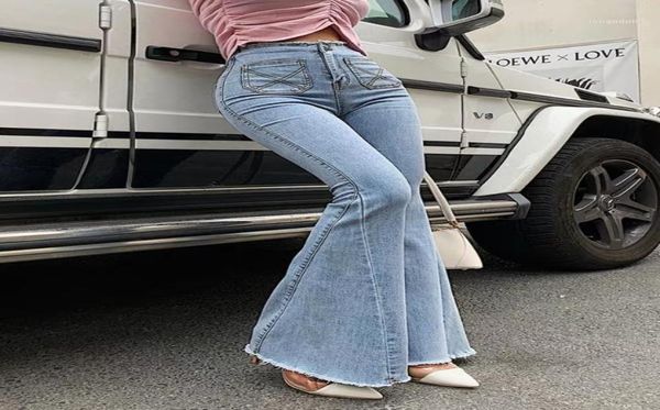women039s jeans sky blue high waisted elastic skinny fashionable and versatile long slim flared pants splicing cut17372235
women039s jeans sky blue high waisted elastic skinny fashionable and versatile long slim flared pants splicing cut17372235