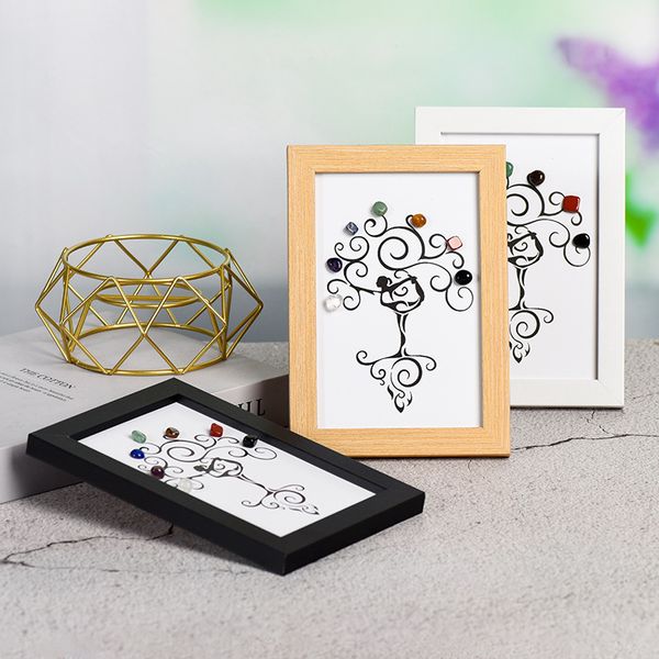 natural chip raw chakra stone display beads yoga tree wooden p frame table home fashion accessories festive ornaments gift size, Silver
natural chip raw chakra stone display beads yoga tree wooden p frame table home fashion accessories festive ornaments gift size, Silver